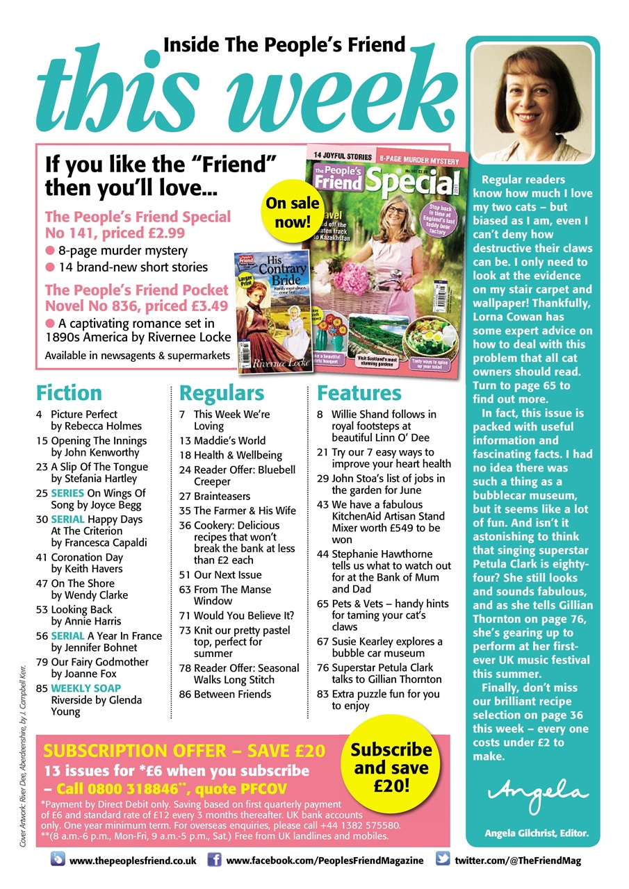 The People’s Friend Preview Pages