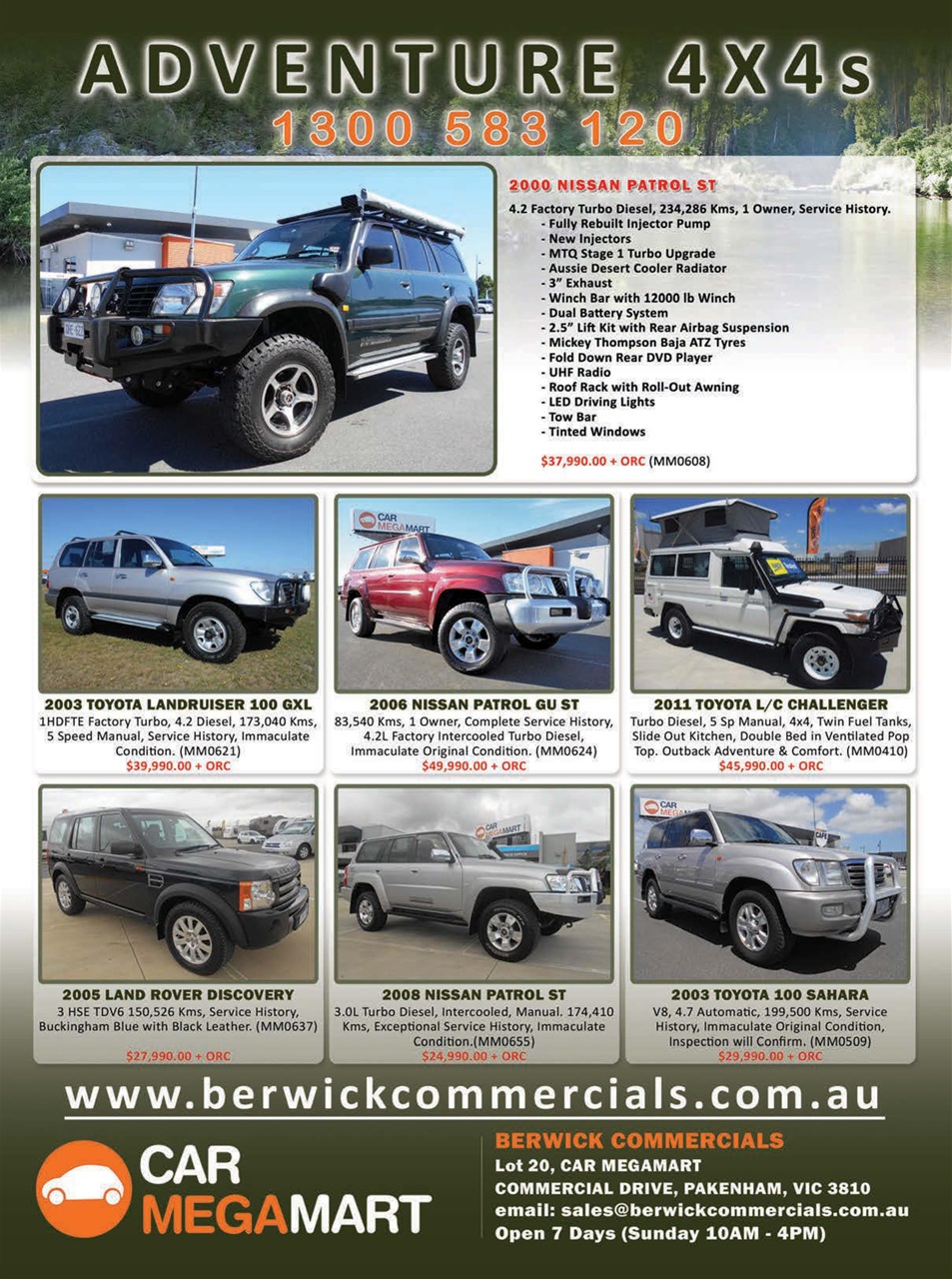 JUST 4X4S Preview Pages