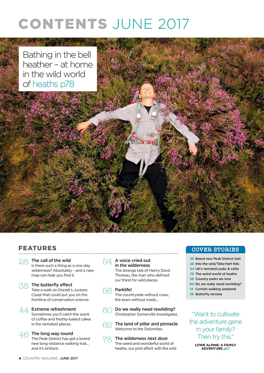 Country Walking Preview Pages