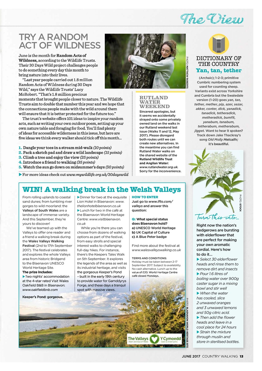 Country Walking Preview Pages
