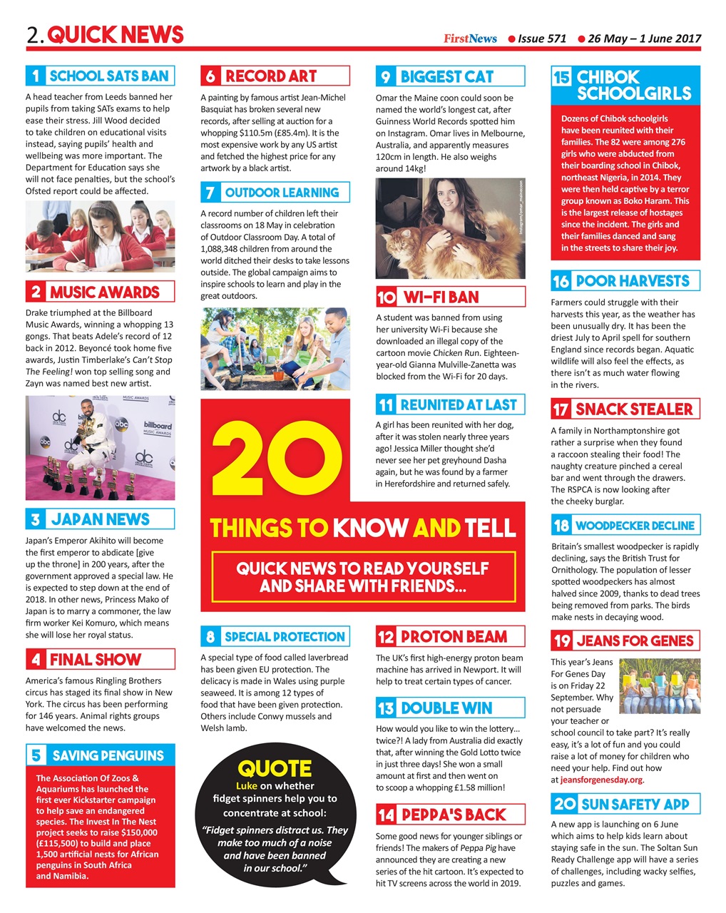 First News Preview Pages