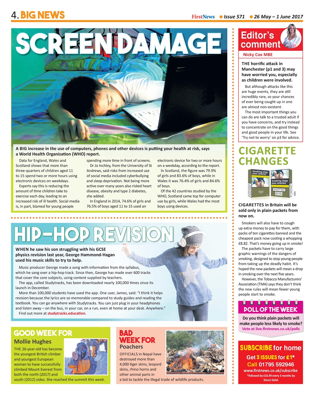 First News Preview Pages