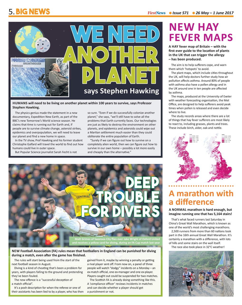 First News Preview Pages