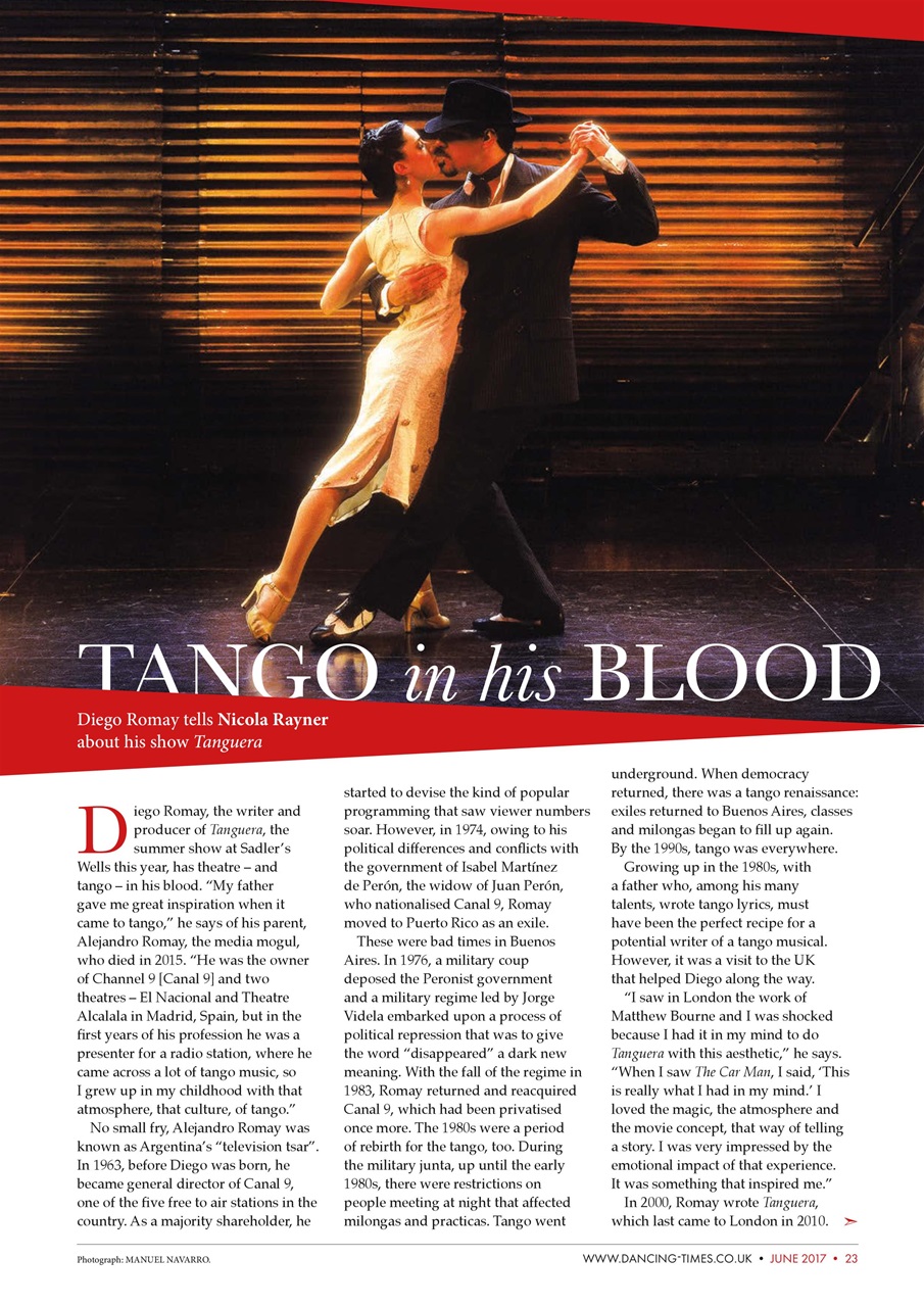 Dancing Times Preview Pages