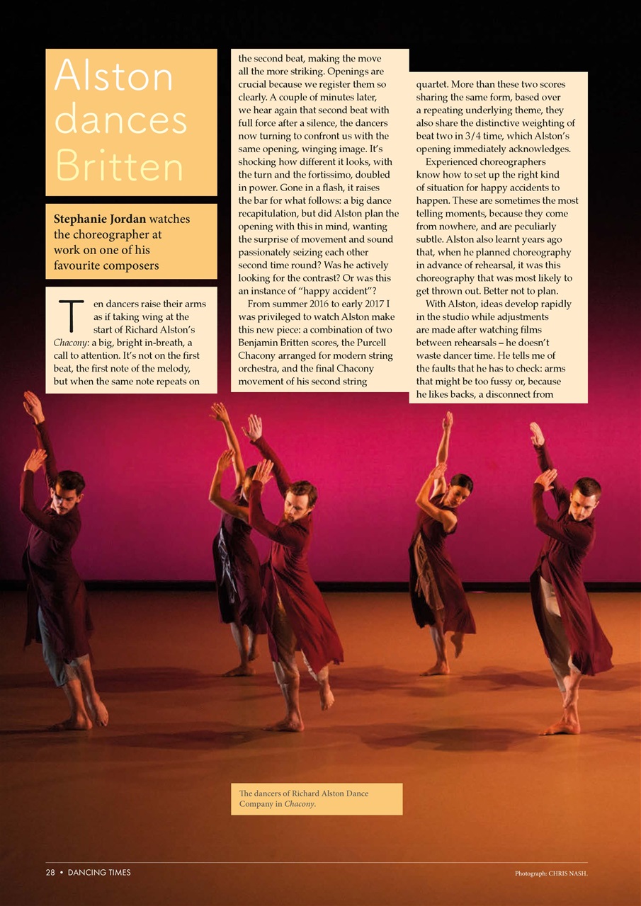 Dancing Times Preview Pages