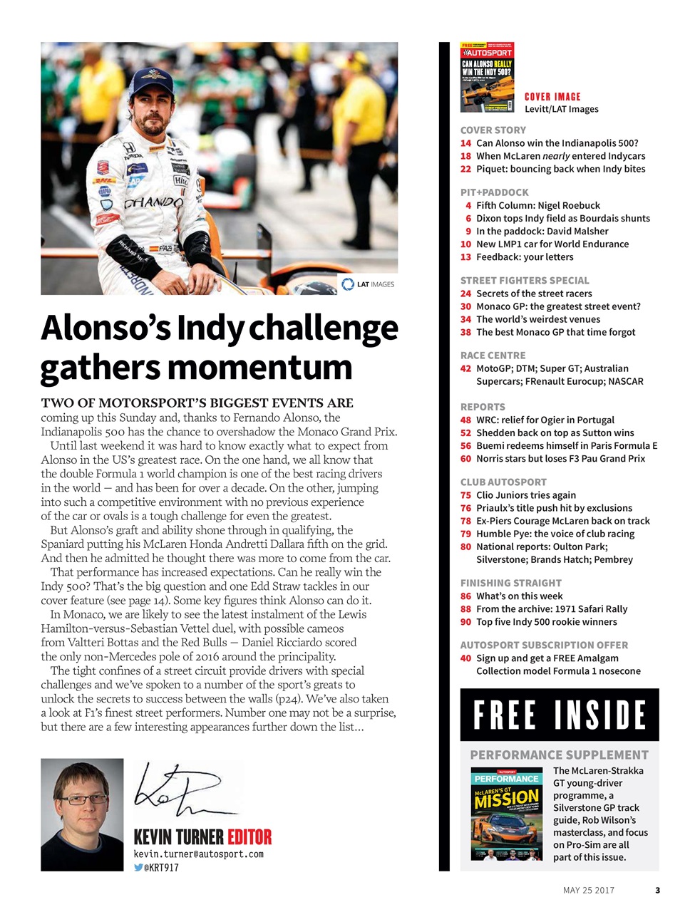 Autosport Preview Pages