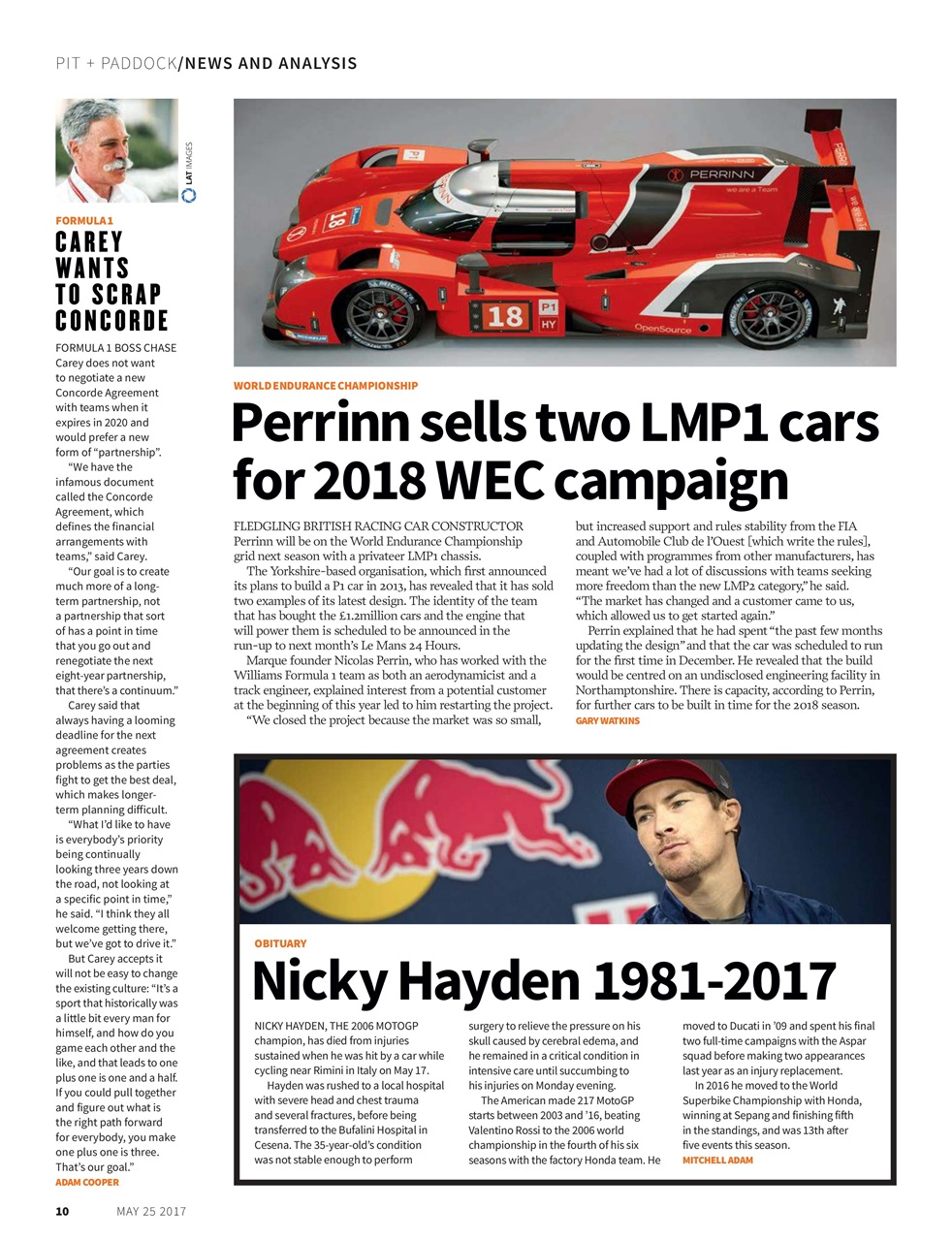 Autosport Preview Pages