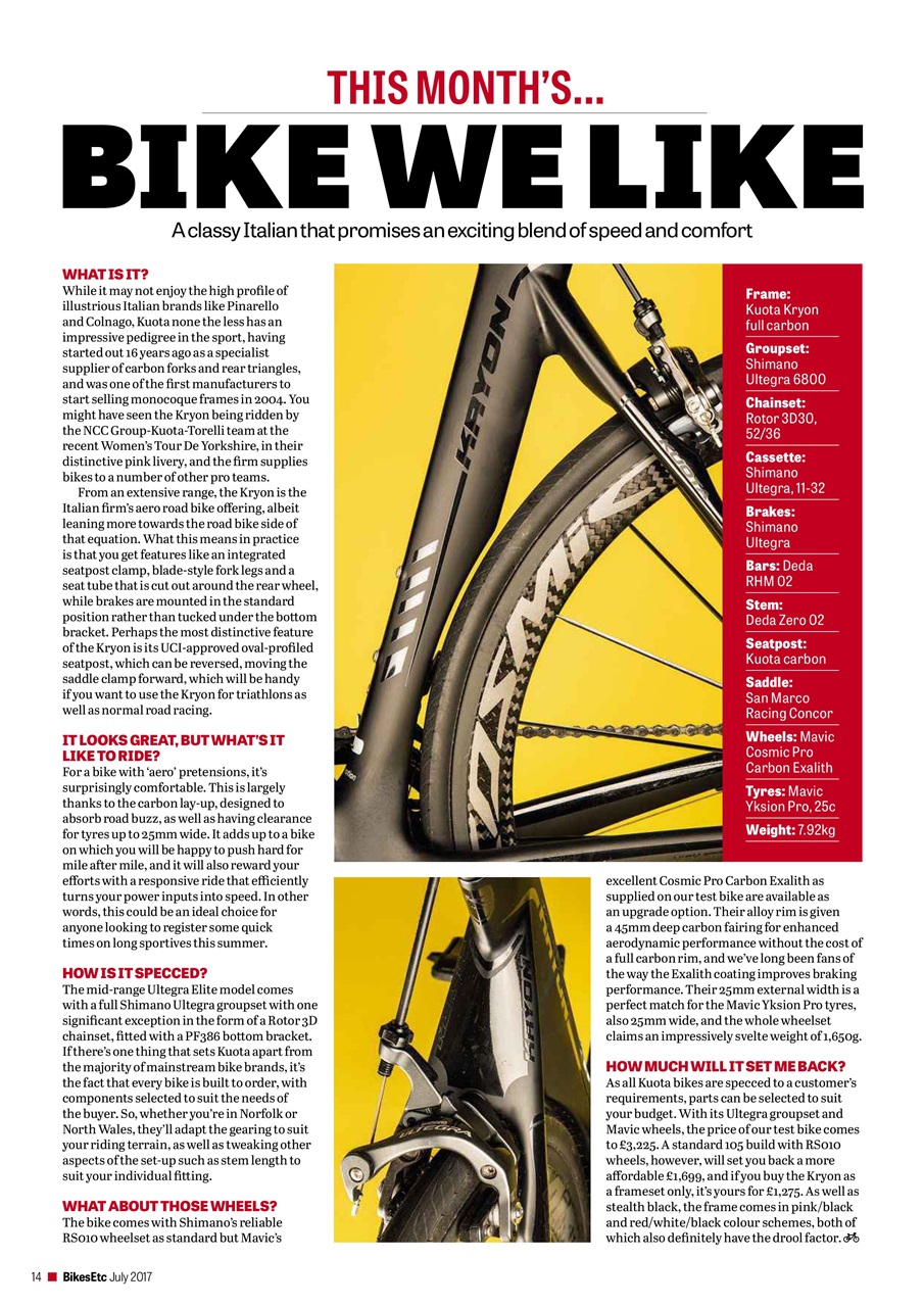 Bikes Etc Preview Pages