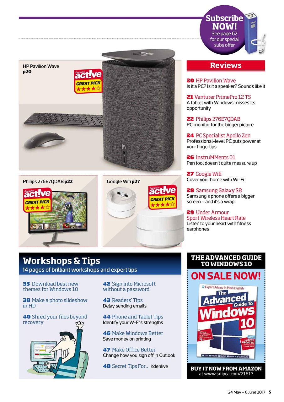 Computer Active Preview Pages