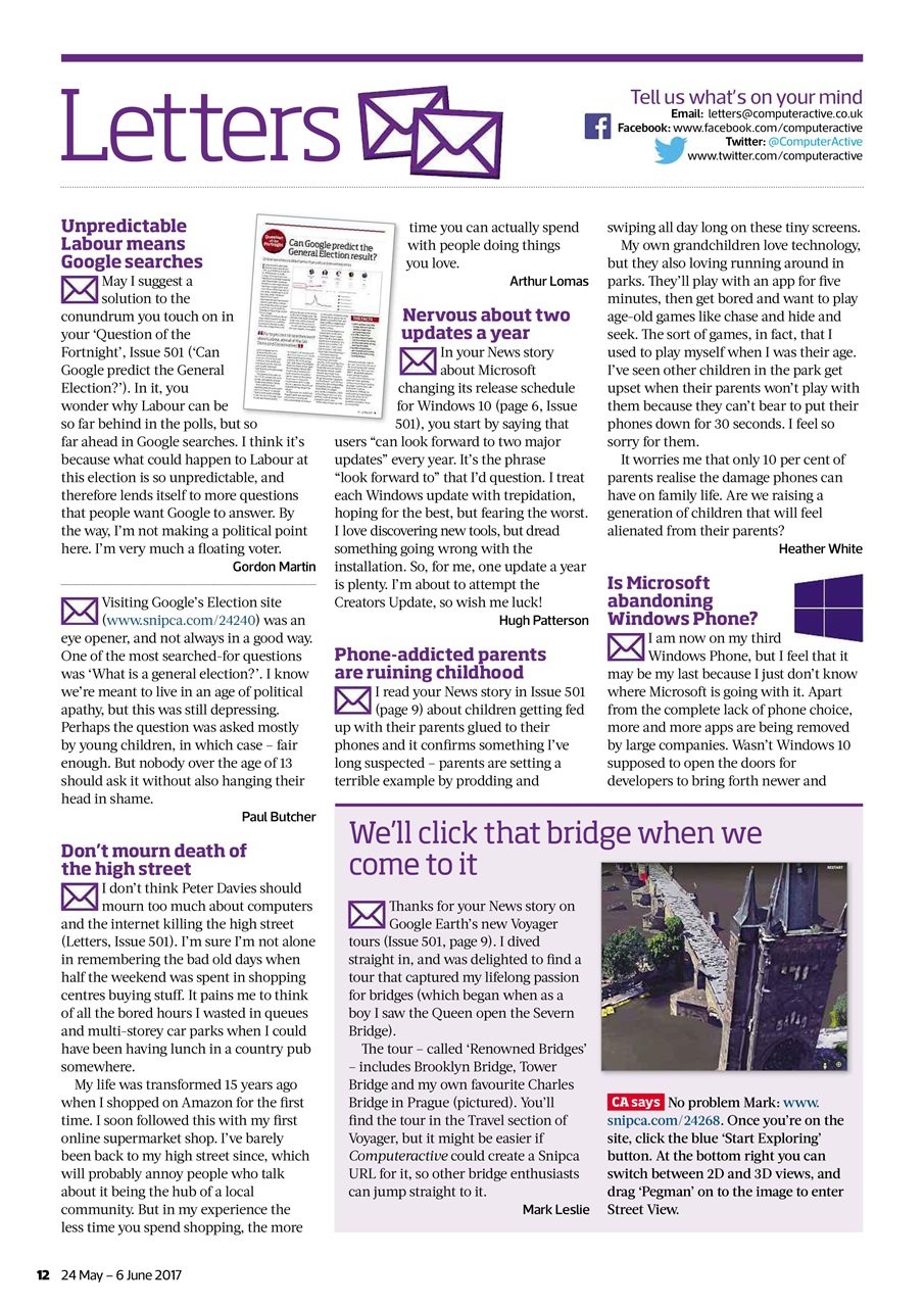 Computer Active Preview Pages