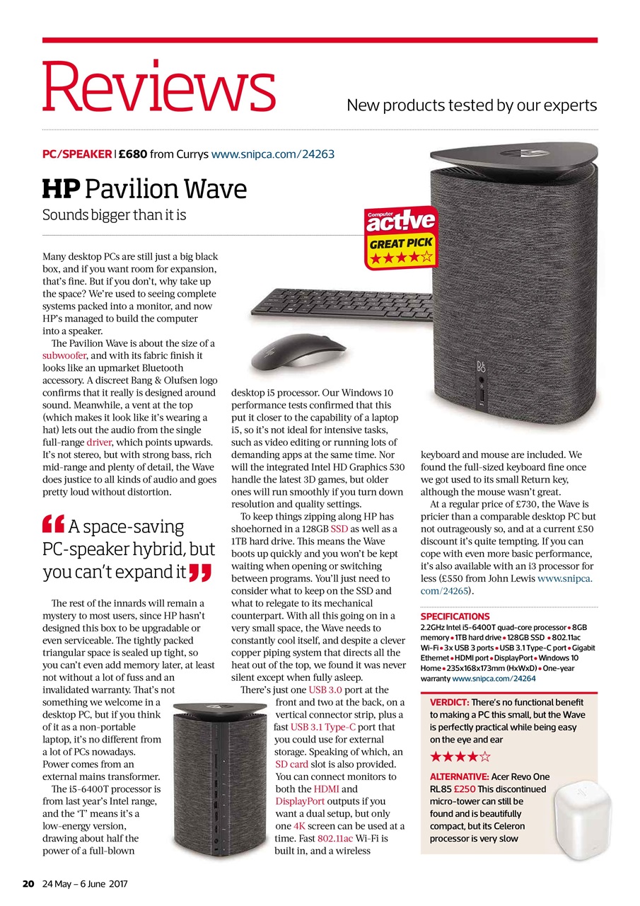 Computer Active Preview Pages