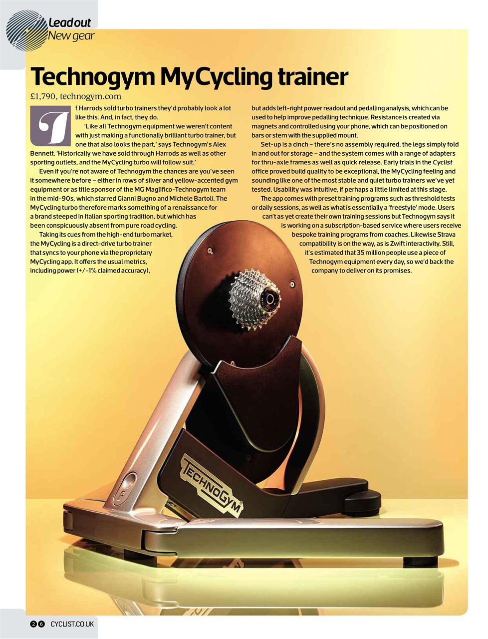 Cyclist Preview Pages