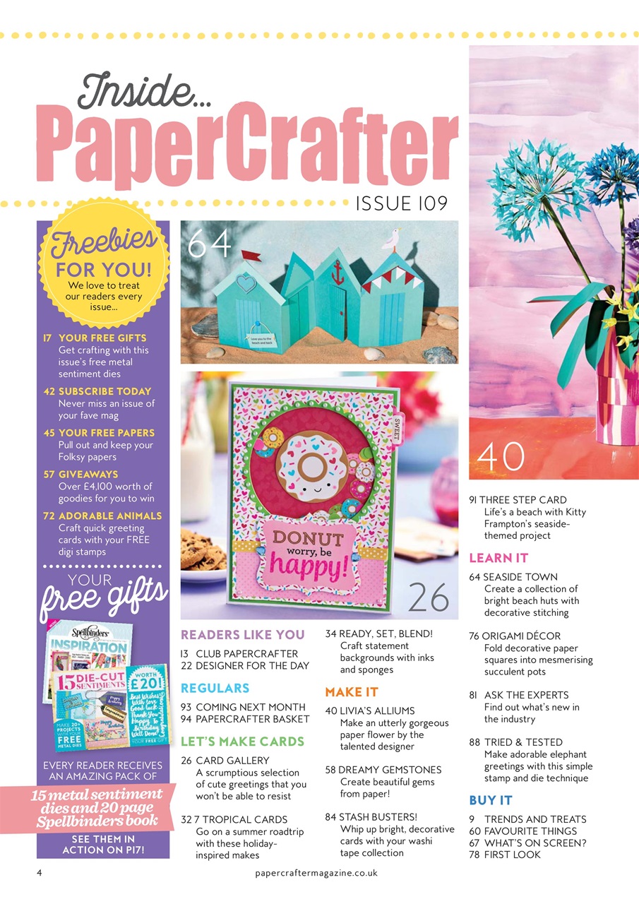 PaperCrafter Preview Pages