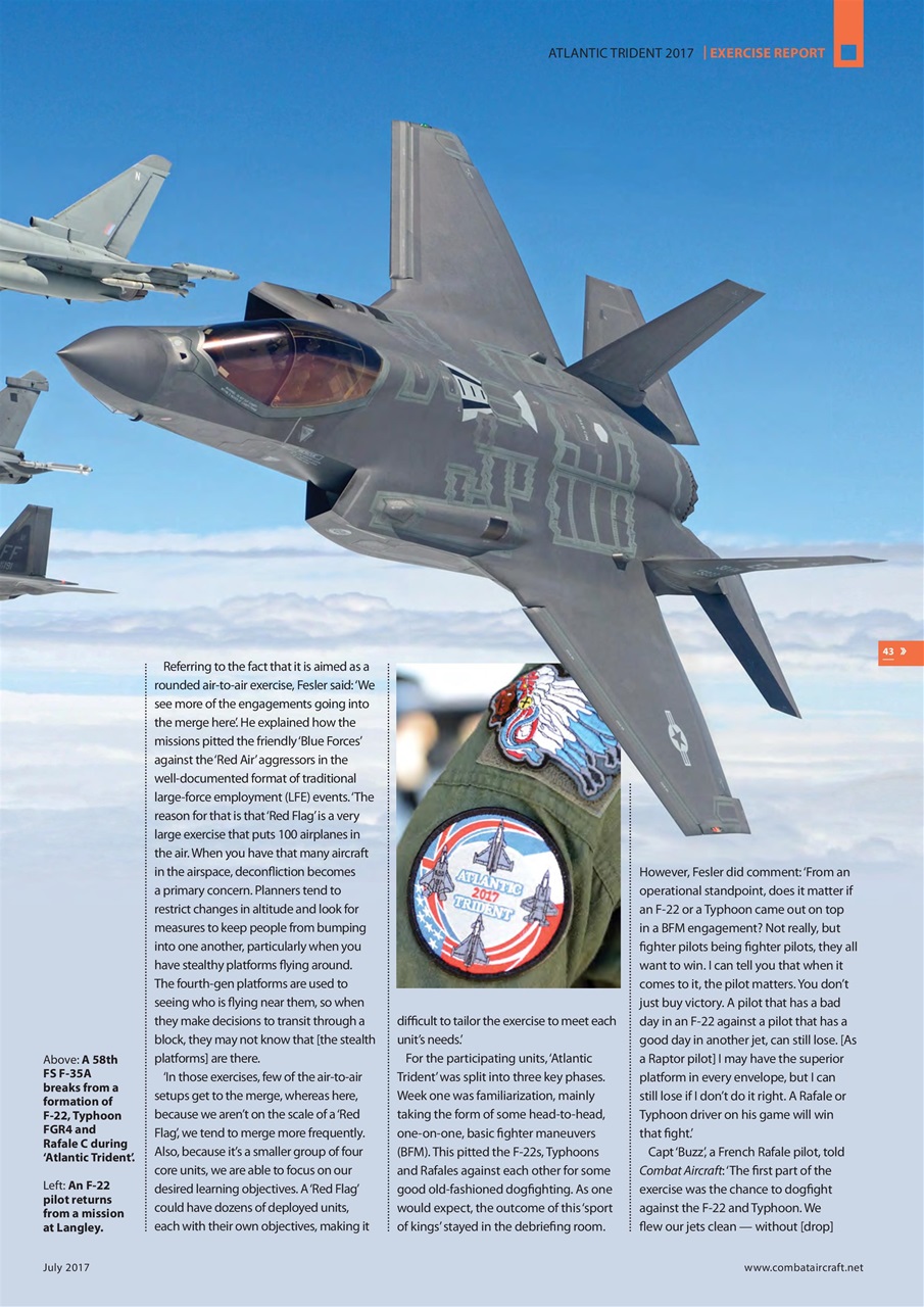 Combat Aircraft Journal Preview Pages