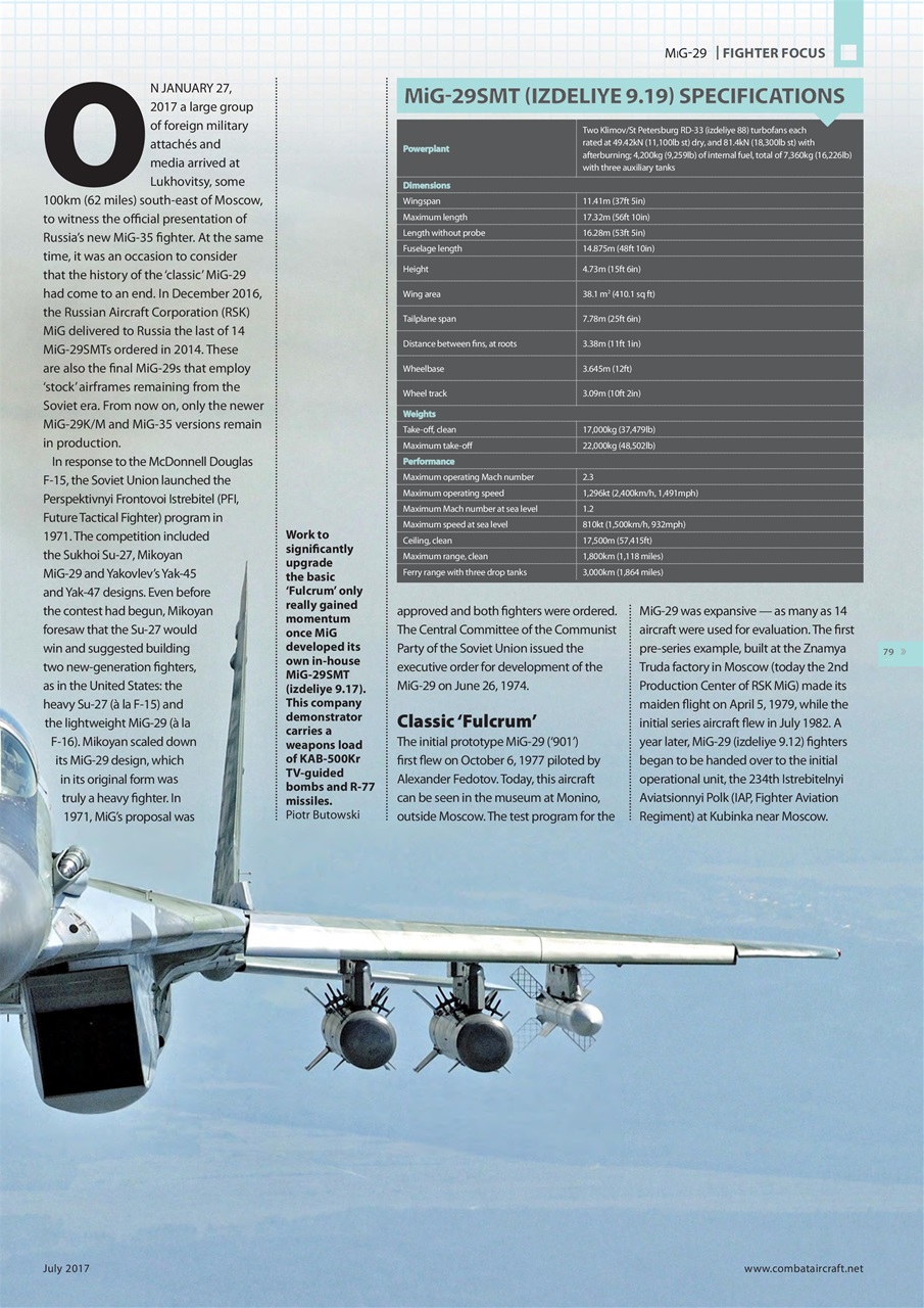 Combat Aircraft Journal Preview Pages