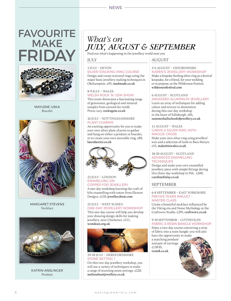 Making Jewellery Preview Pages