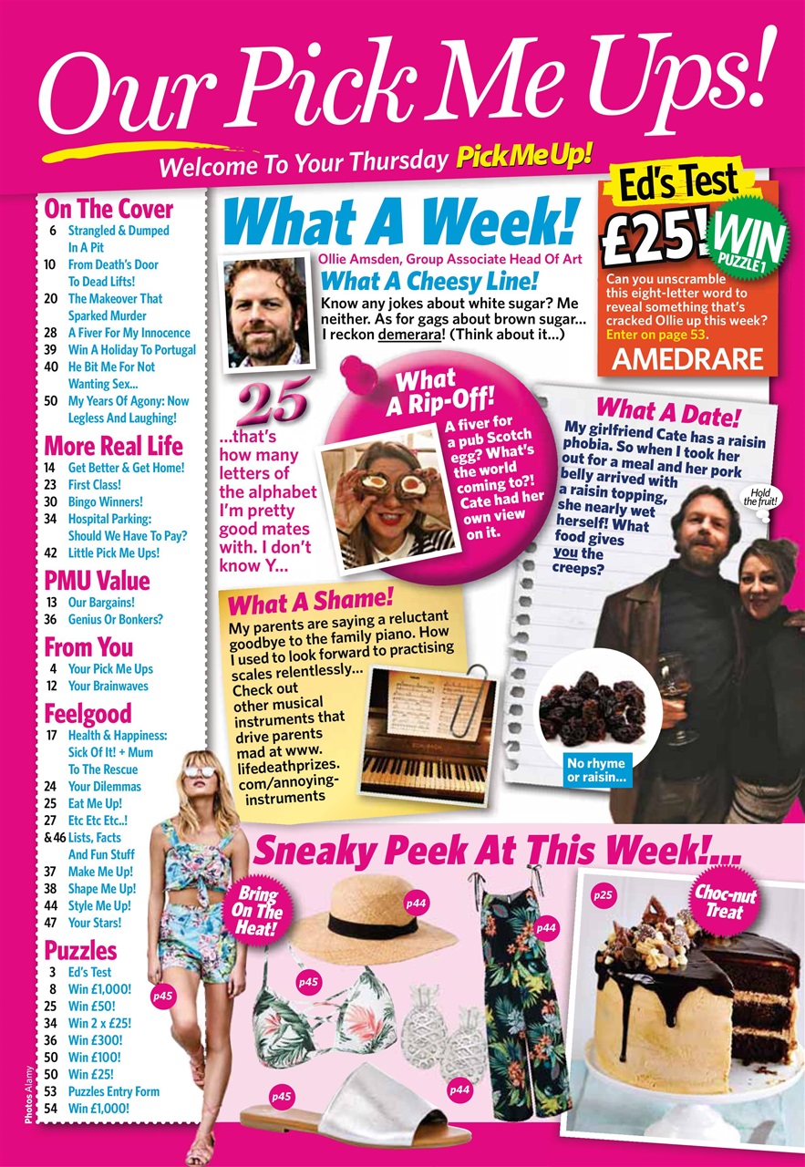 Pick Me Up Preview Pages