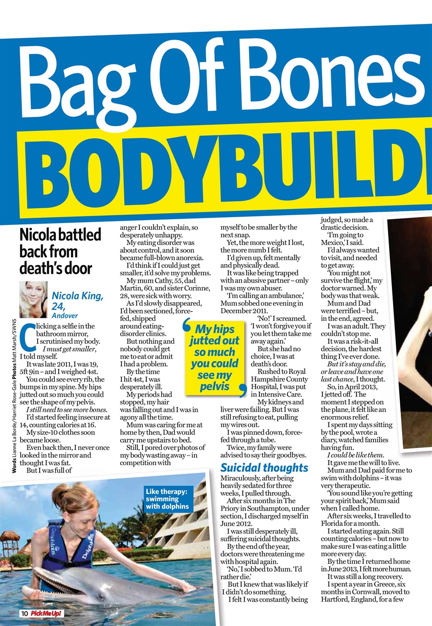 Pick Me Up Preview Pages