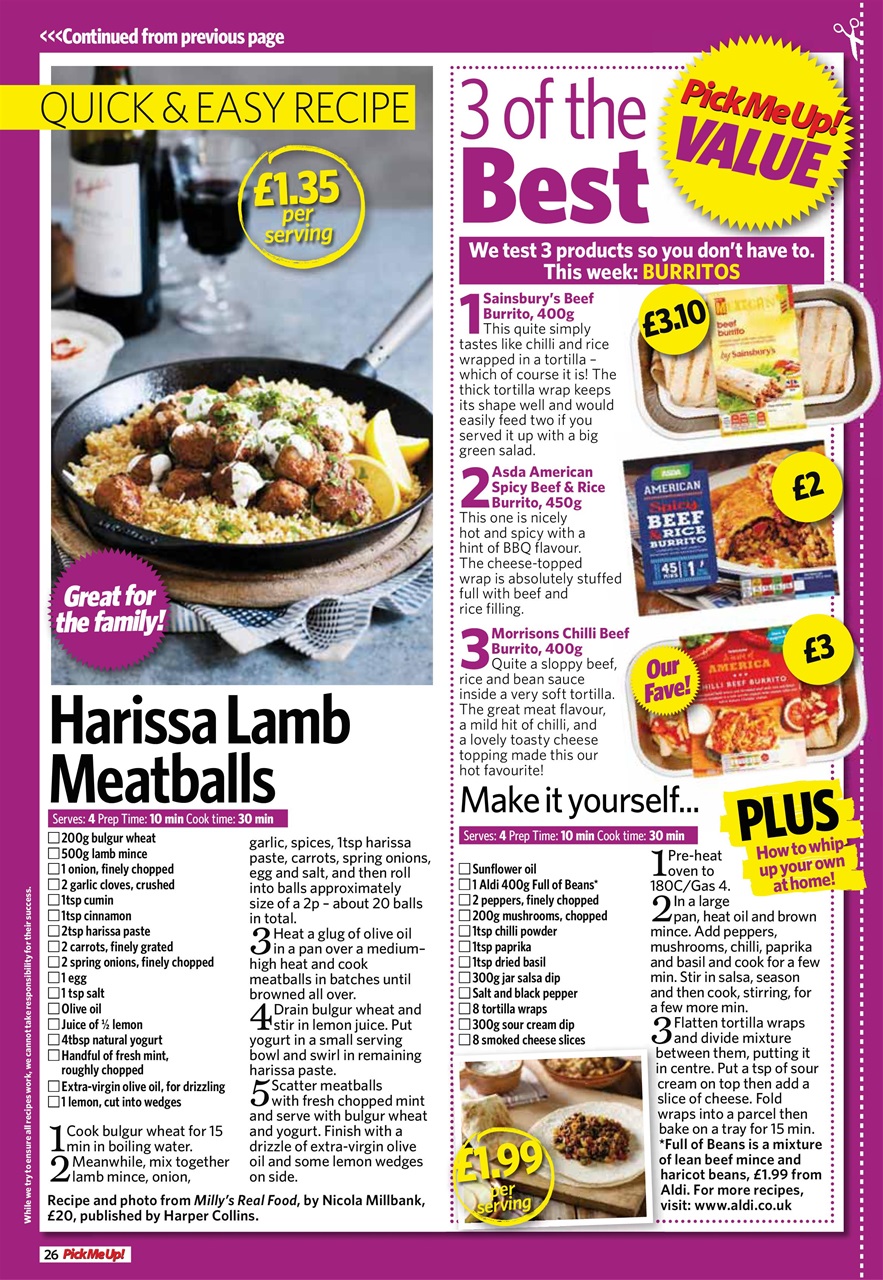 Pick Me Up Preview Pages