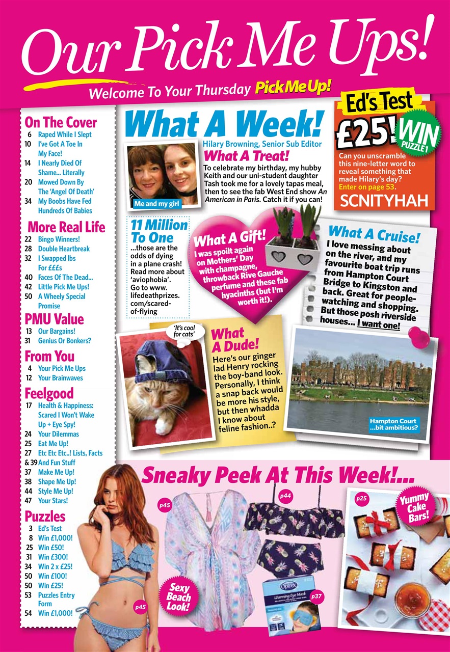 Pick Me Up Preview Pages