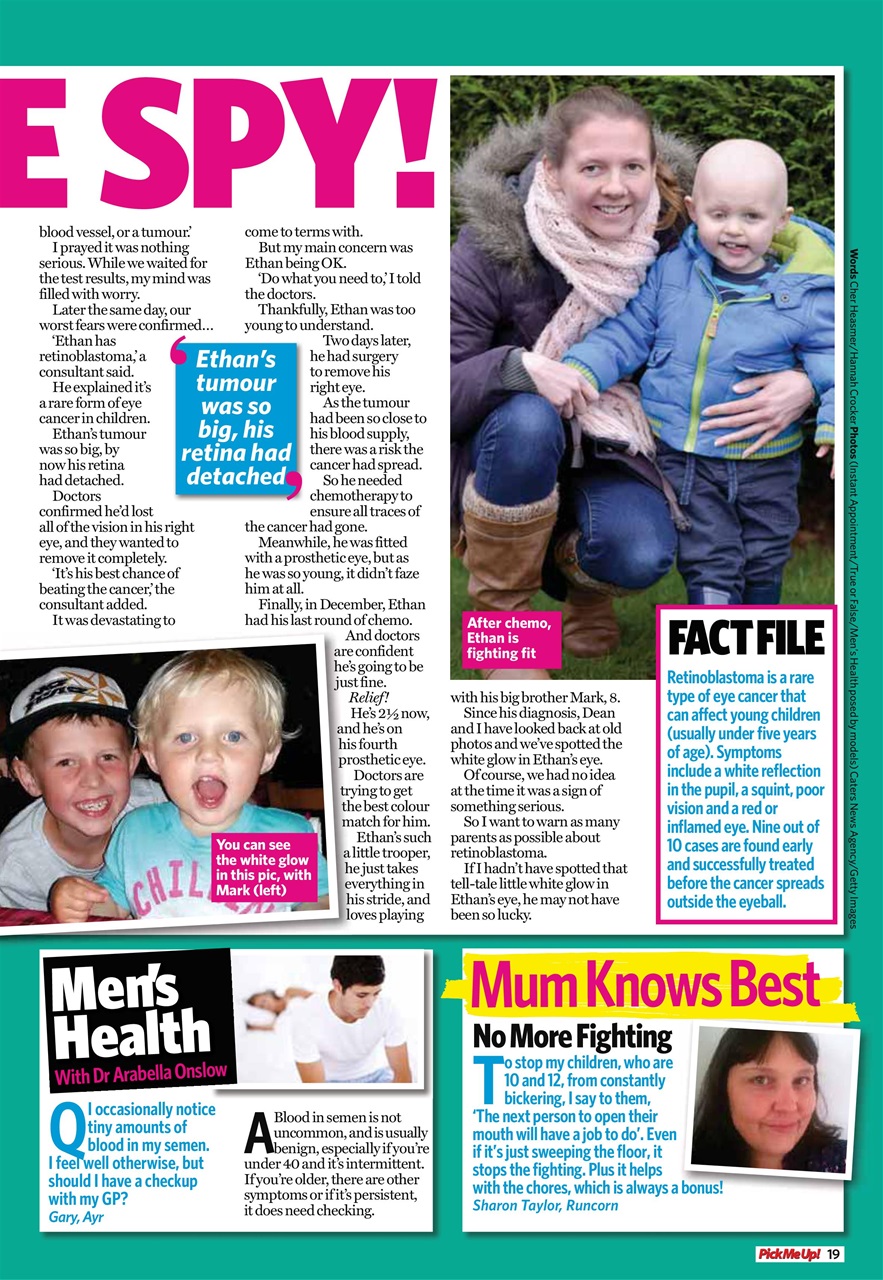 Pick Me Up Preview Pages