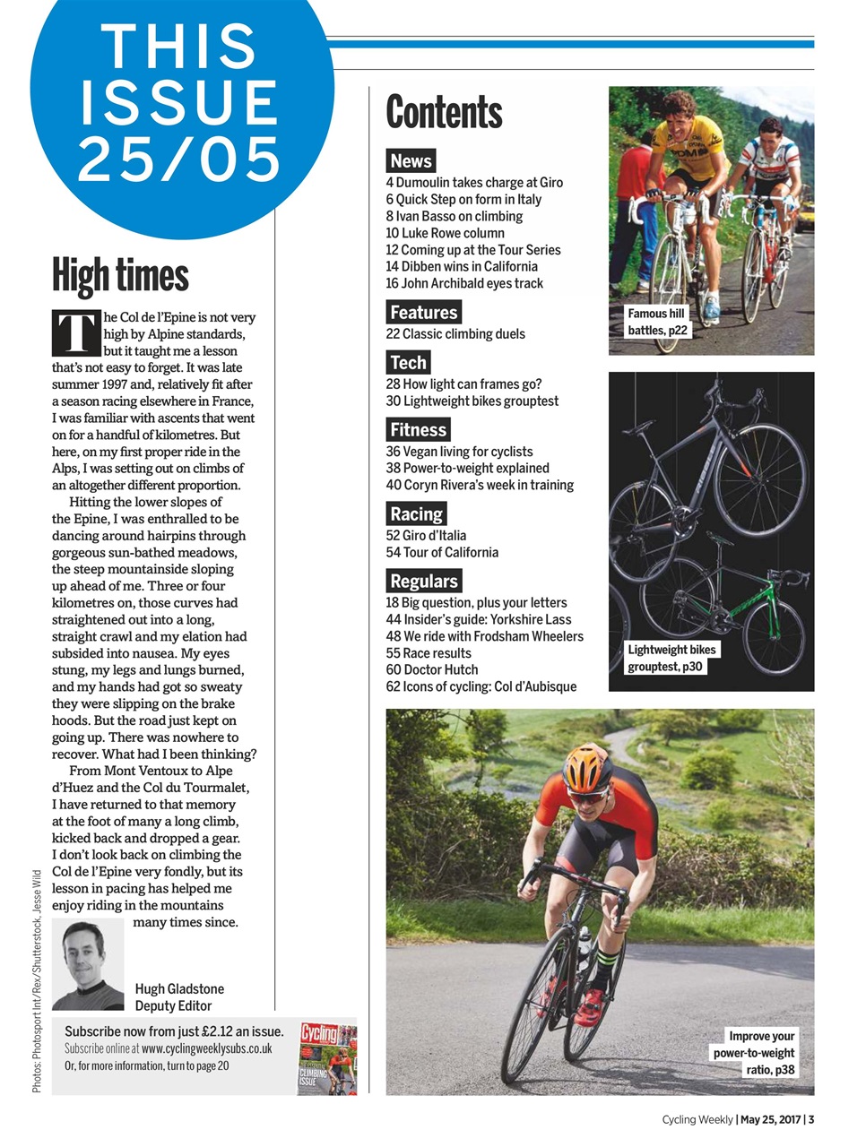 Cycling Weekly Preview Pages