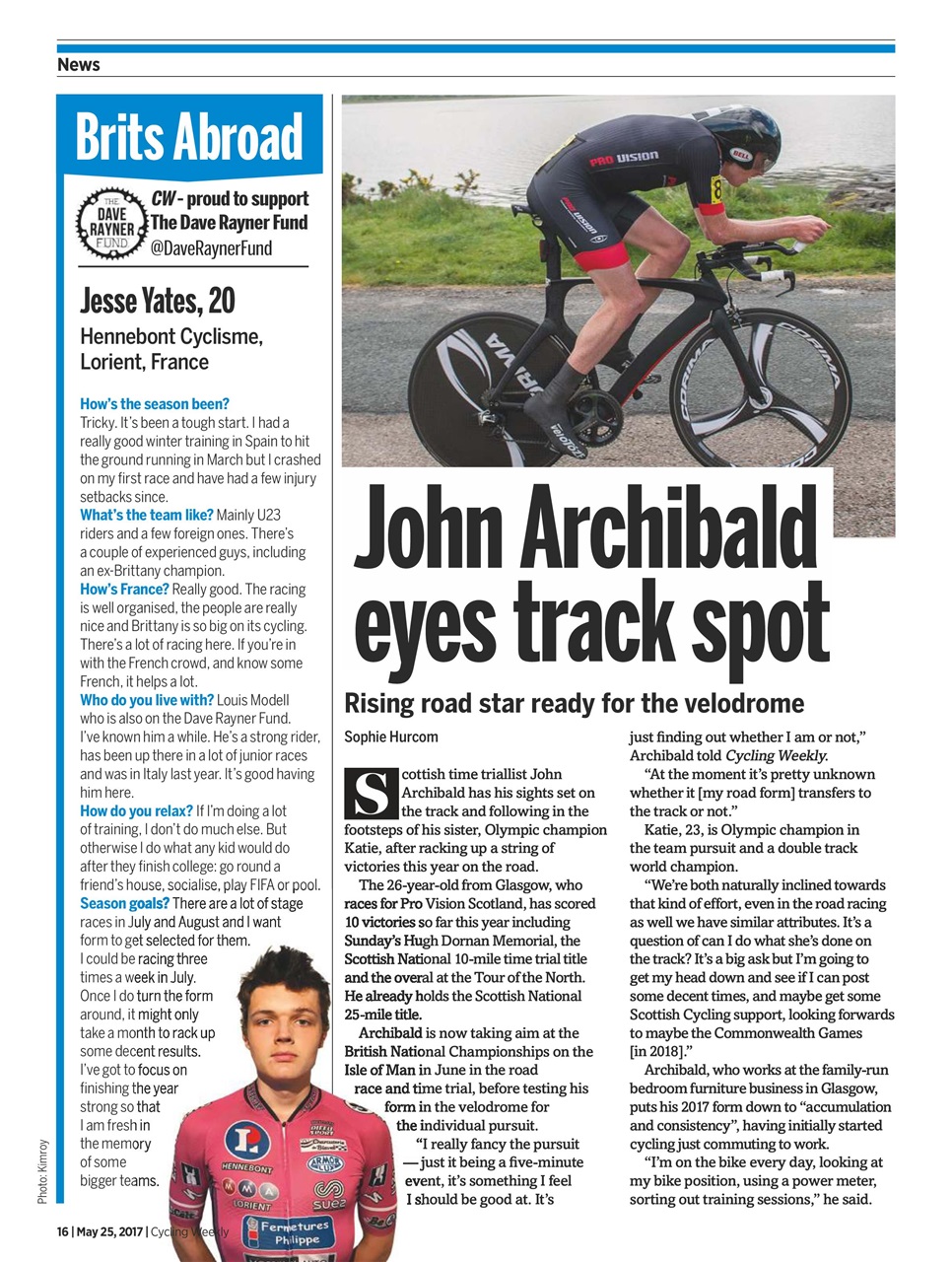 Cycling Weekly Preview Pages