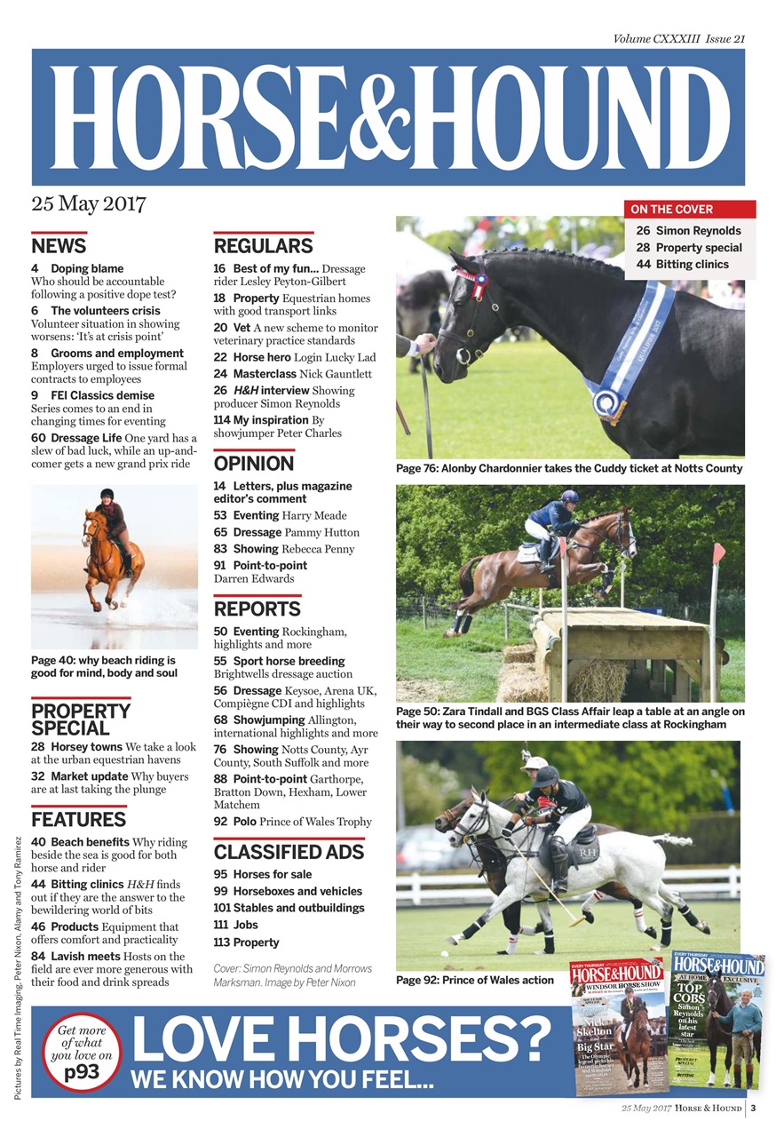 Horse & Hound Preview Pages