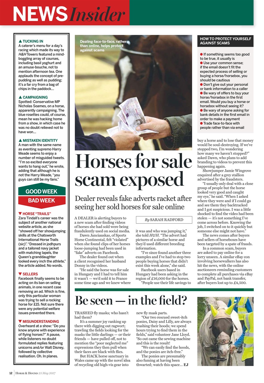 Horse & Hound Preview Pages