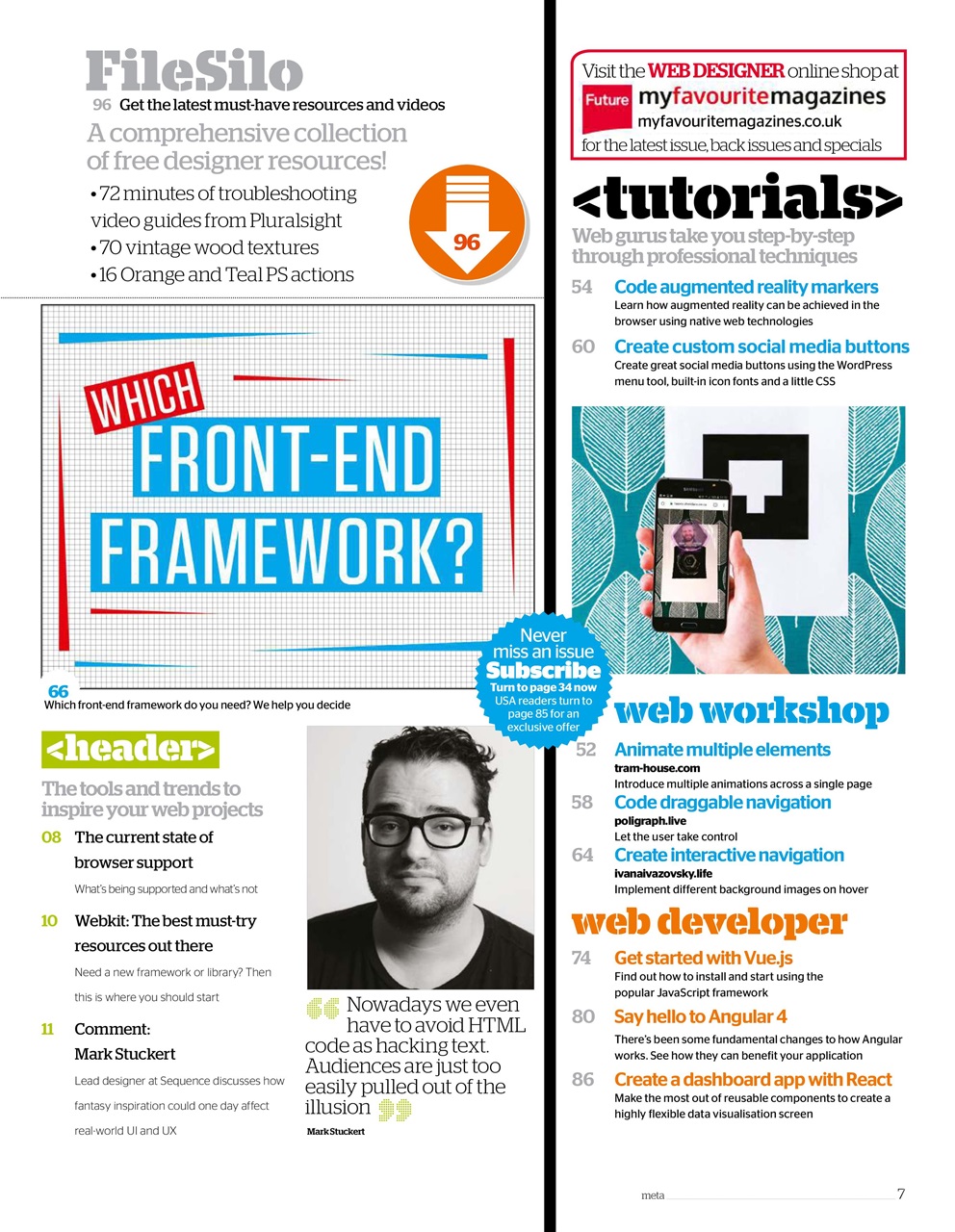 Web Designer Preview Pages