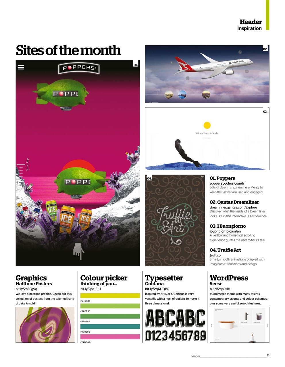 Web Designer Preview Pages