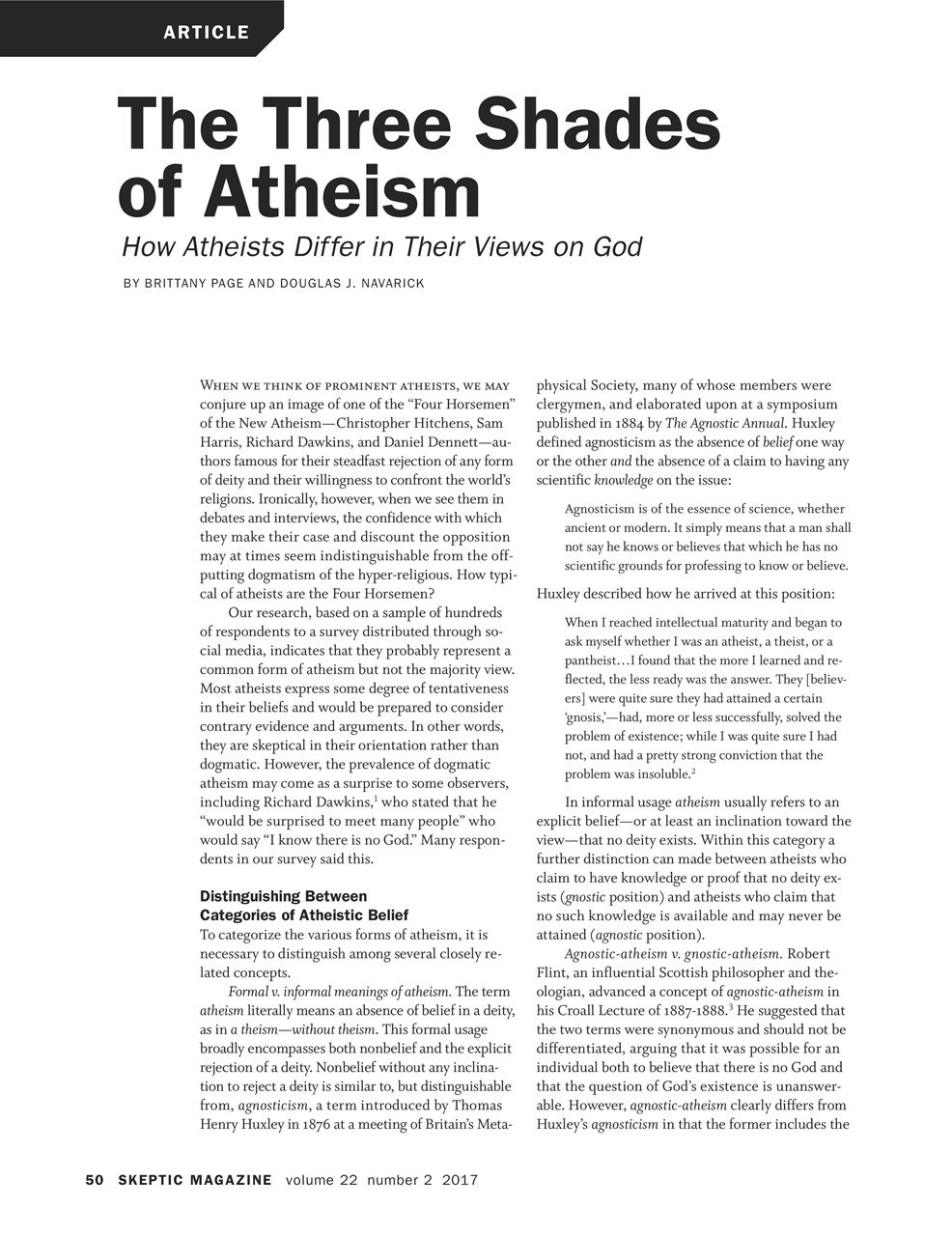 Skeptic Preview Pages