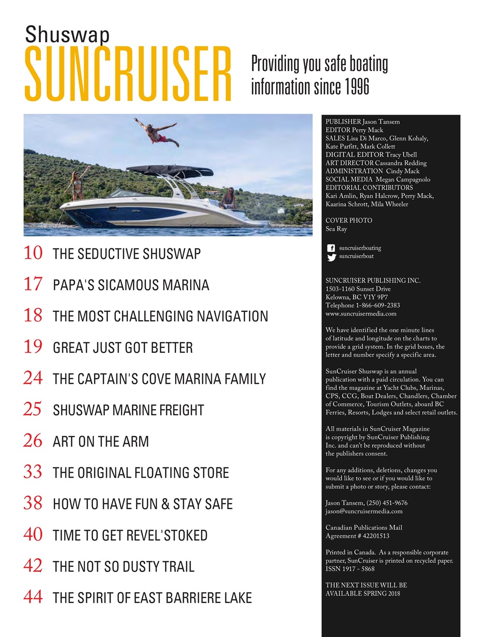 Suncruiser Preview Pages