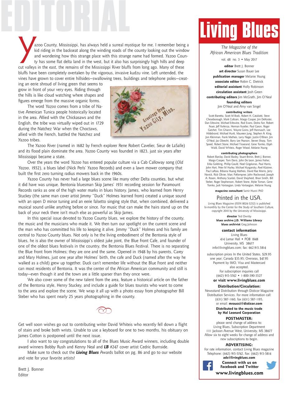 Living Blues Preview Pages