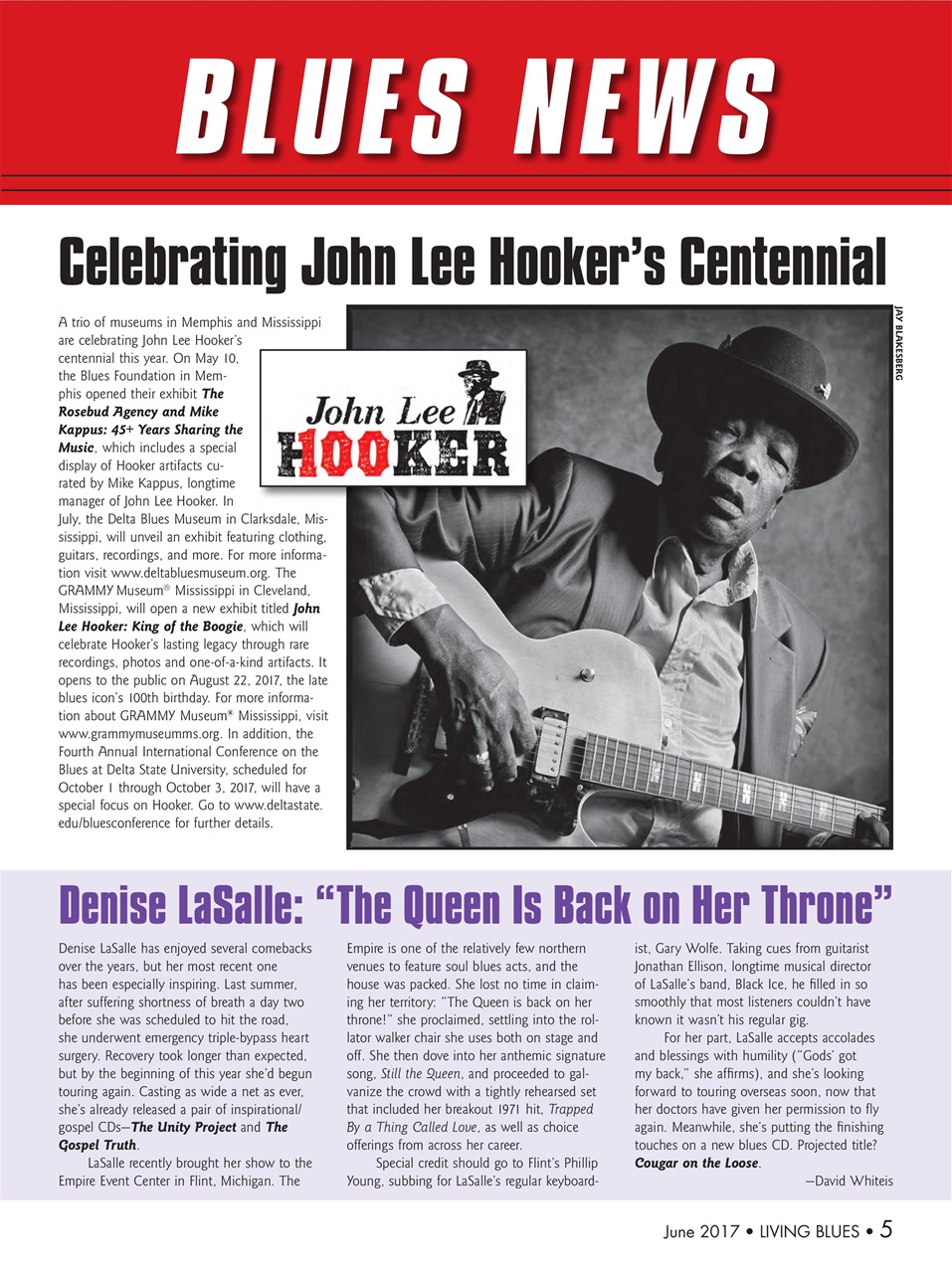 Living Blues Preview Pages