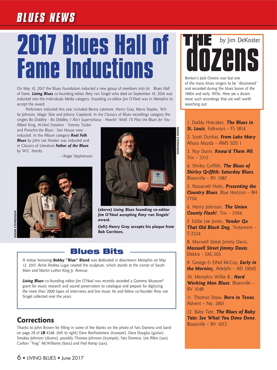 Living Blues Preview Pages