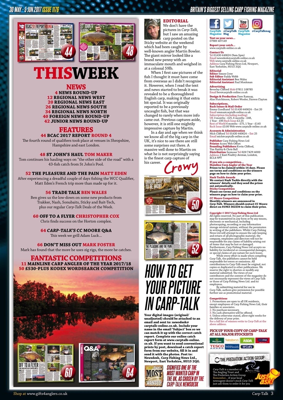 Carp-Talk Preview Pages