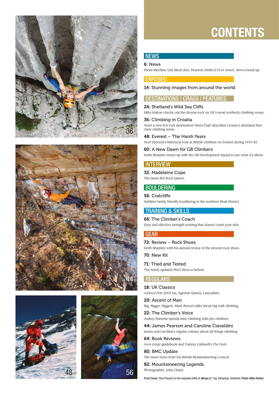 Climber Preview Pages