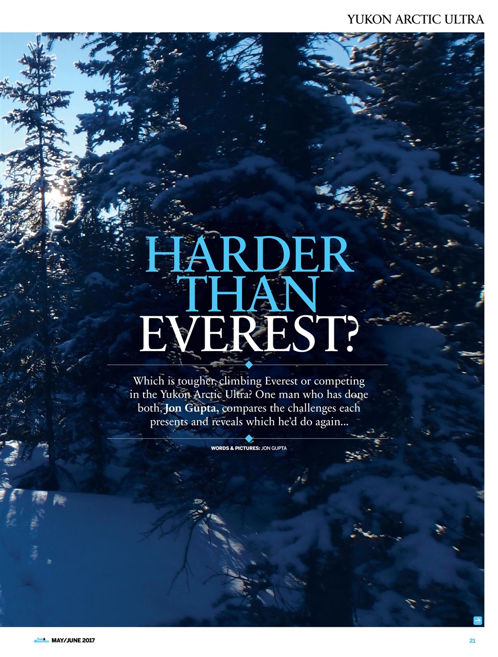 Trek & Mountain Magazine Preview Pages