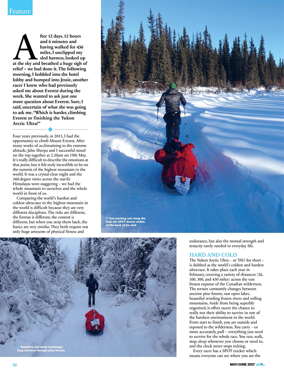 Trek & Mountain Magazine Preview Pages