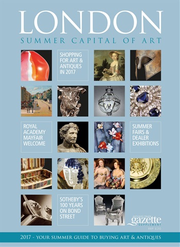 Antiques Trade Gazette issue London Summer Capital of Art 2017
