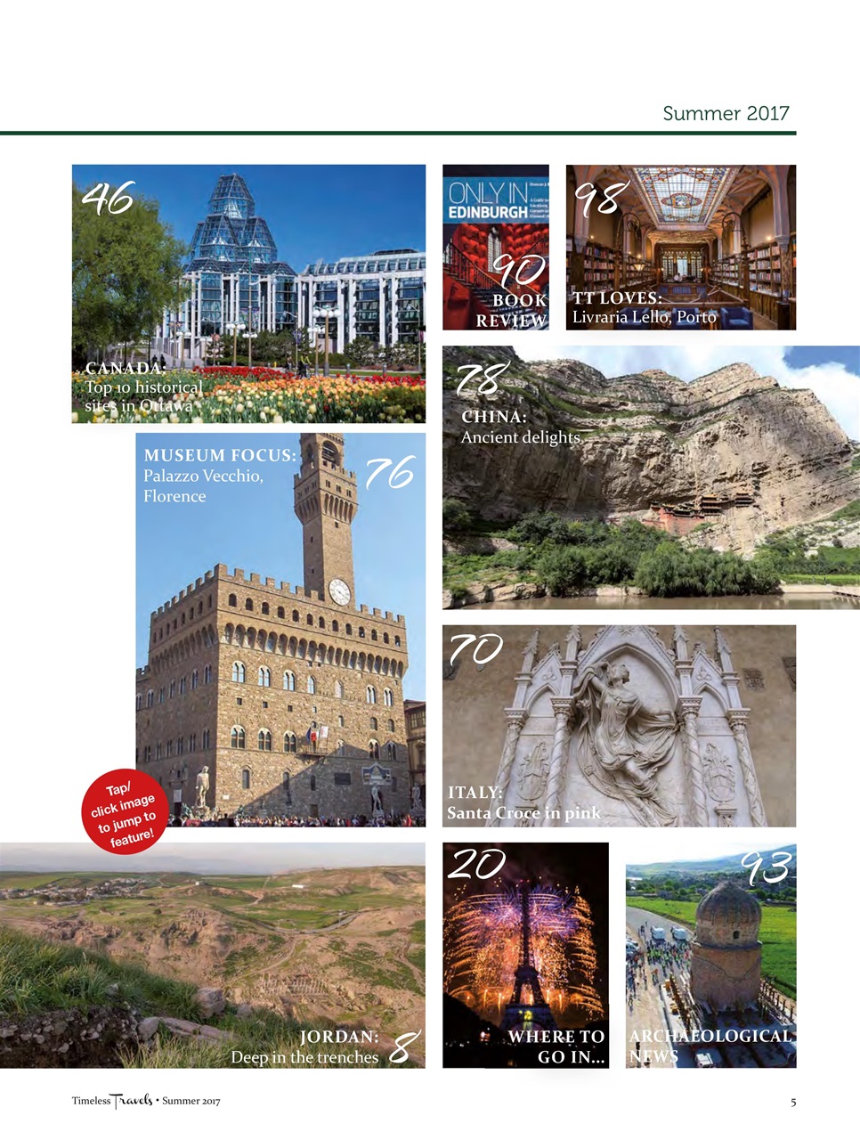Timeless Travels Preview Pages