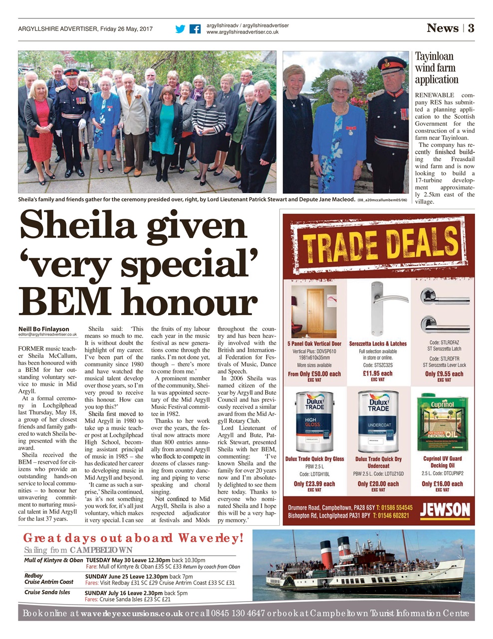 Argyllshire Advertiser Preview Pages