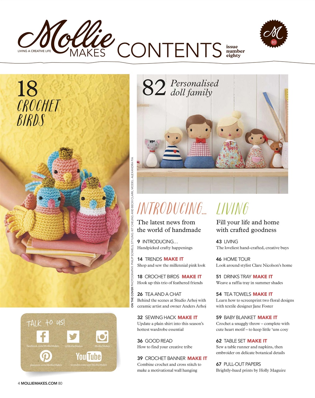 Mollie magazine Preview Pages