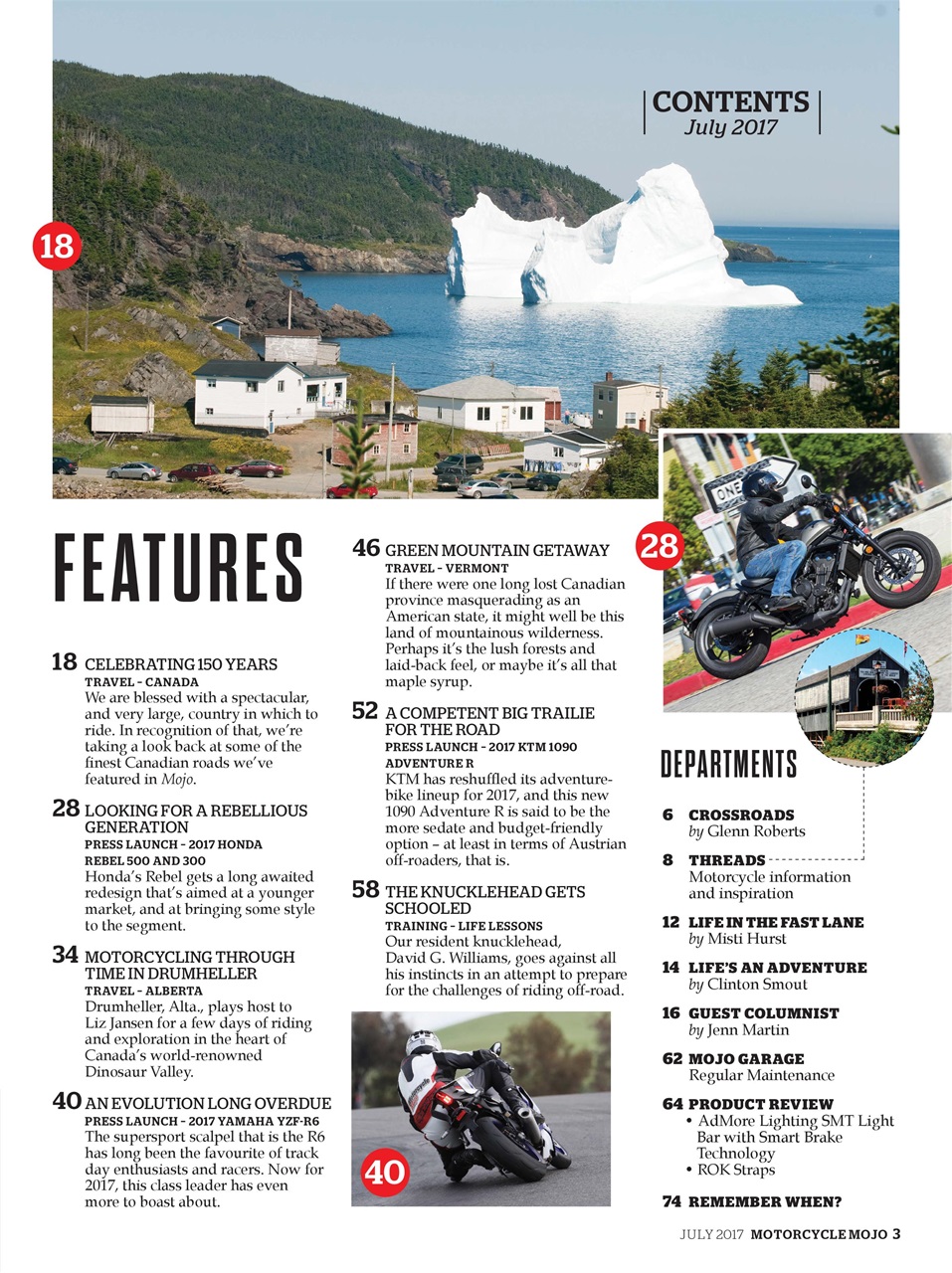 Motorcycle Mojo Preview Pages