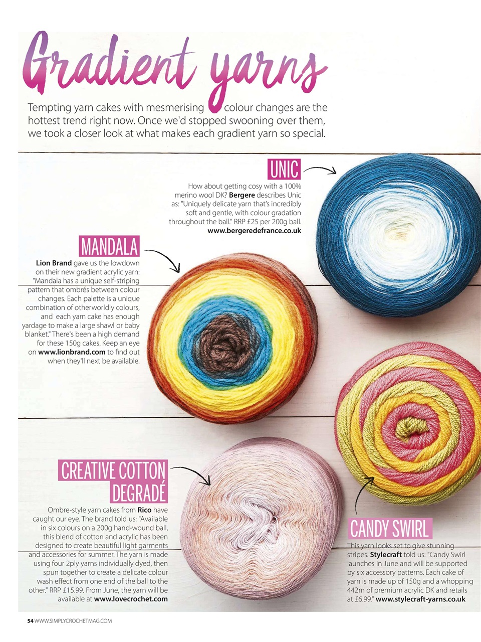 Simply Crochet Preview Pages