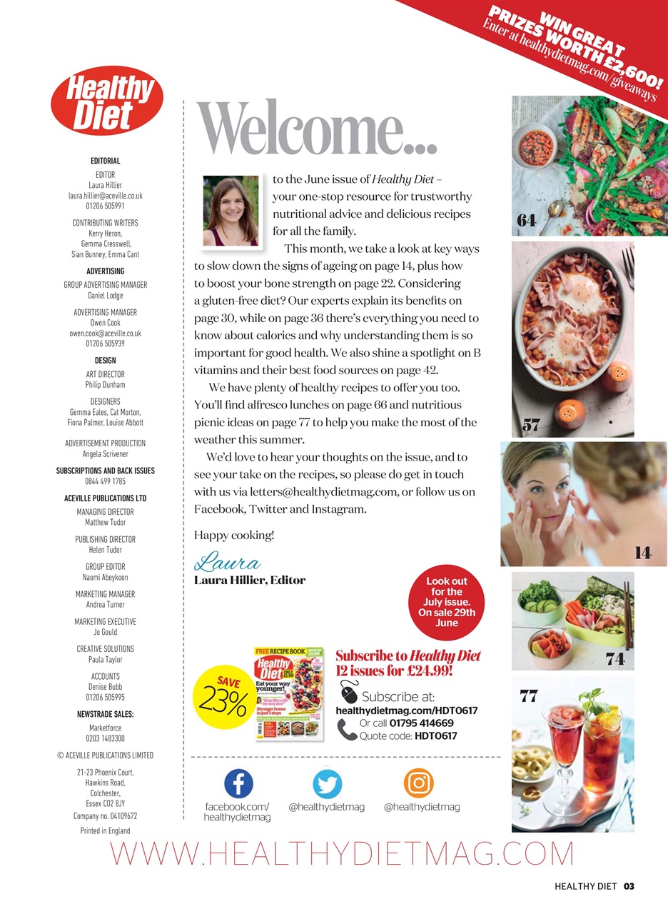 Healthy Diet Preview Pages