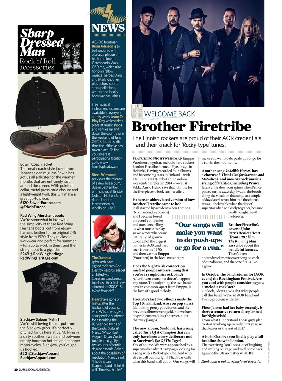 Classic Rock Preview Pages