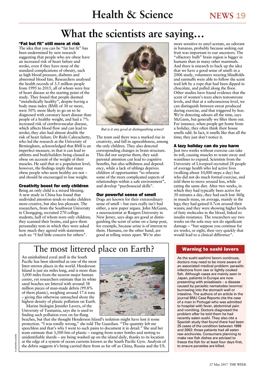 The Week Preview Pages