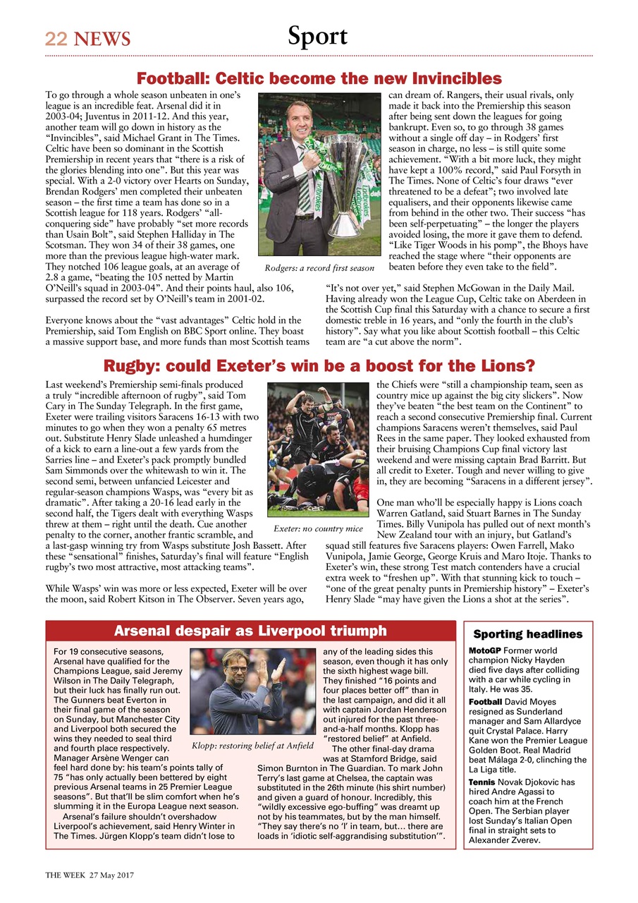 The Week Preview Pages